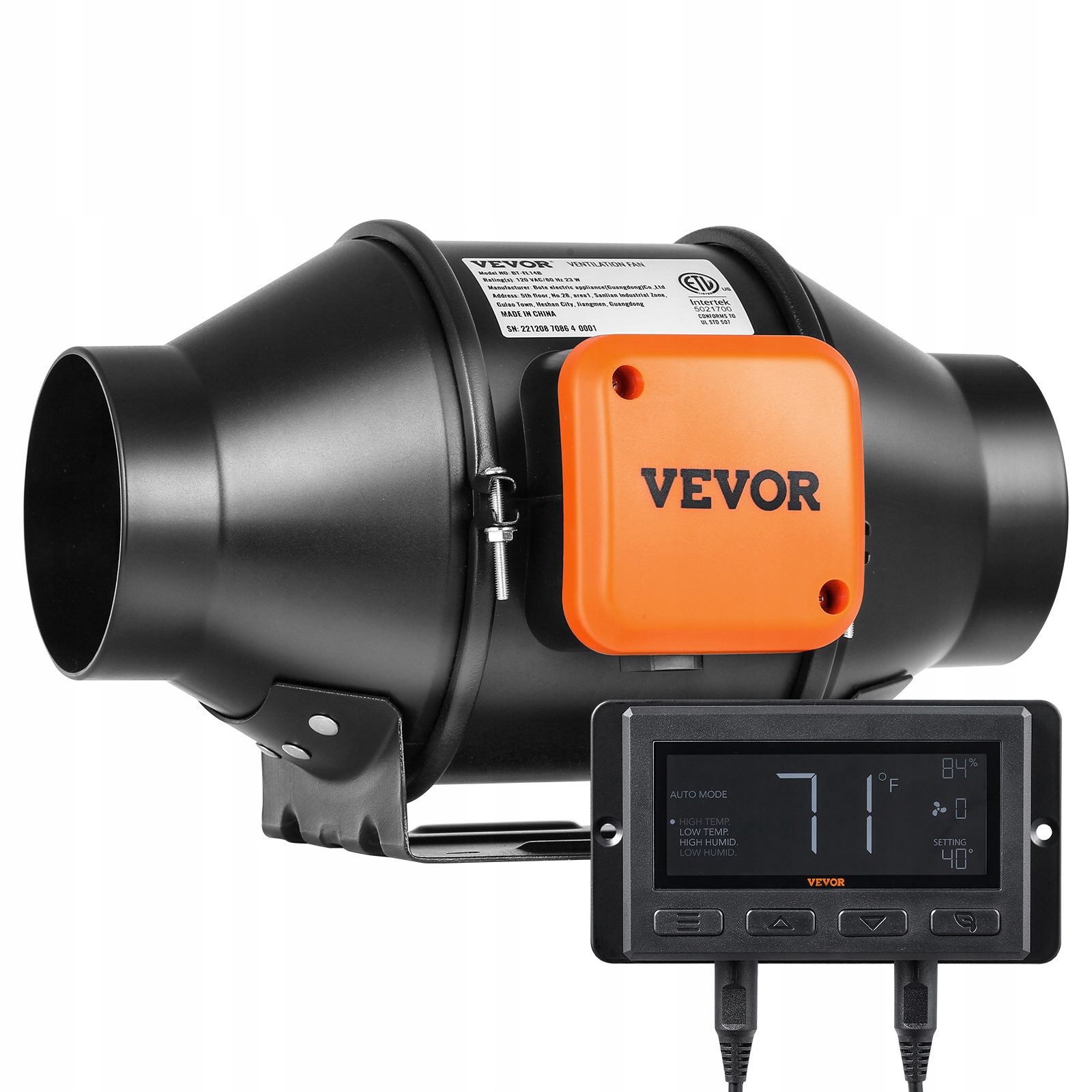Prenosný ventilátor Vevor XLGDFJYCHSEC4N7QJV2 235 mm